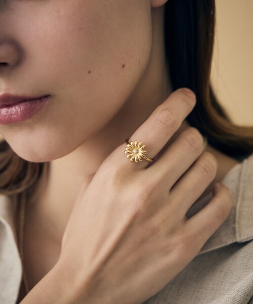 ete bijoux（エテ ビジュー） 指輪 リング 「マーガレット」 パール