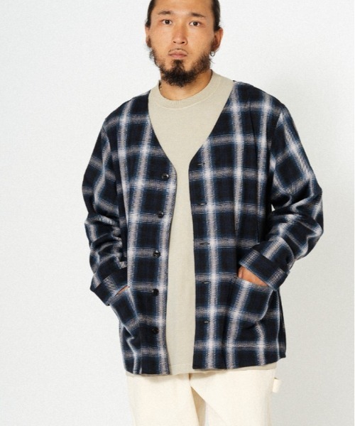BIG MIKE（ビッグマイク） カーディガン メンズ レディース : ZOZOTOWN