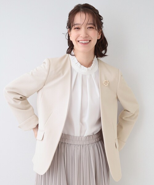 SHOO・LA・RUE（シューラルー） ジャケット ノーカラージャケット