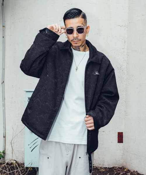Subciety（サブサエティ） ブルゾン アウター JACQUARD SWING TOP