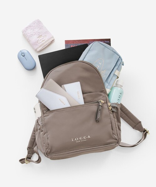 TOCCA（トッカ） デイバック リュック CAROVANA BACKPACK 10ポケット