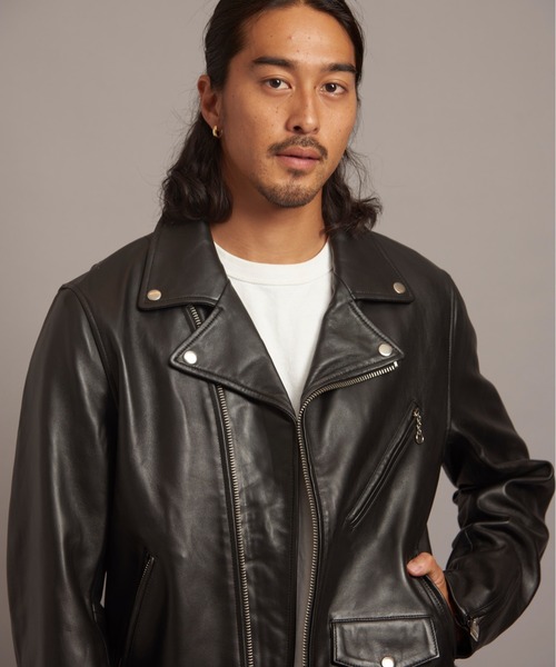 JACKROSE（ジャックローズ） 革ジャン ライダース JE LAMB LEATHER