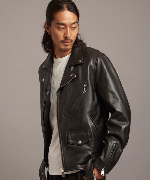 JACKROSE（ジャックローズ） 革ジャン ライダース JE LAMB LEATHER
