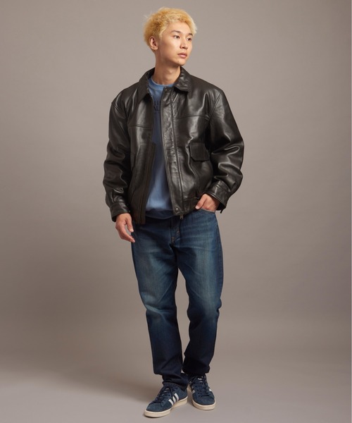 JACKROSE（ジャックローズ） 革ジャン ライダース JE LAMB LEATHER A-2
