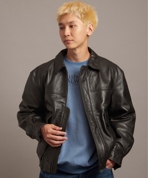 JACKROSE（ジャックローズ） 革ジャン ライダース JE LAMB LEATHER A-2