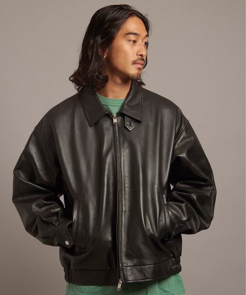 SKOOKUM（スクーカム） 革ジャン ライダース SKOOKUM.JE LAMB LEATHER
