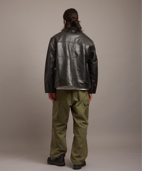 SKOOKUM（スクーカム） 革ジャン ライダース SKOOKUM.JE LAMB LEATHER