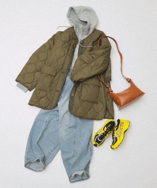 Ray BEAMS（レイ ビームス） ブルゾン アウター キルティング ノー