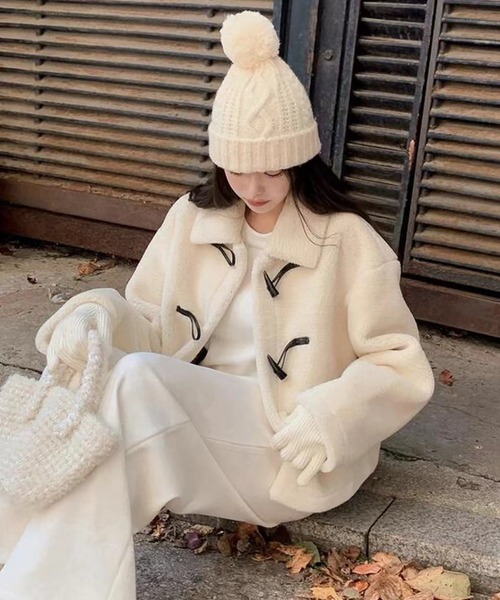 Girly Doll（ガーリードール） ダッフルコート コート ボアフリース