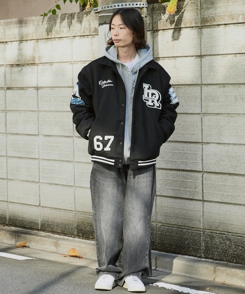 Liberaiders（リベレイダース） スタジャン LR VARSITY JACKET ロゴ