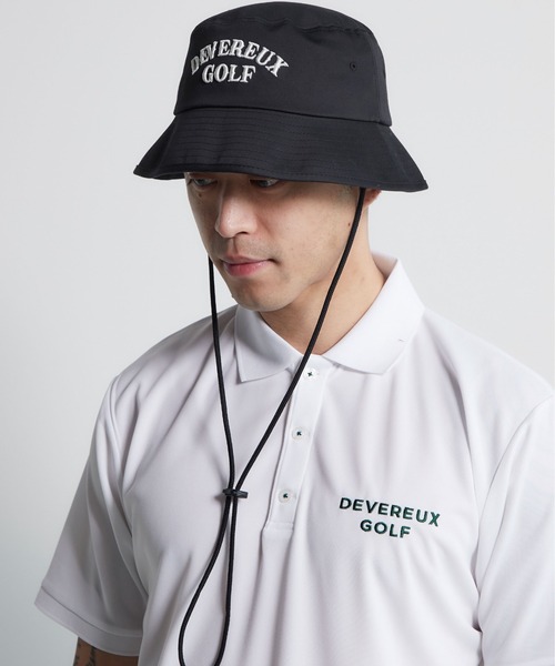 DEVEREUX GOLF 帽子 ハット スカルキャディバケットハット メンズ