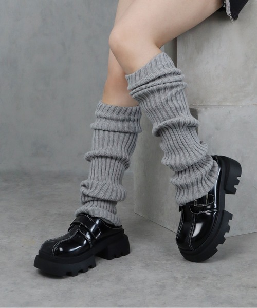 レッグウォーマー 「 ammy. / エイミードット 」 ニット レディース