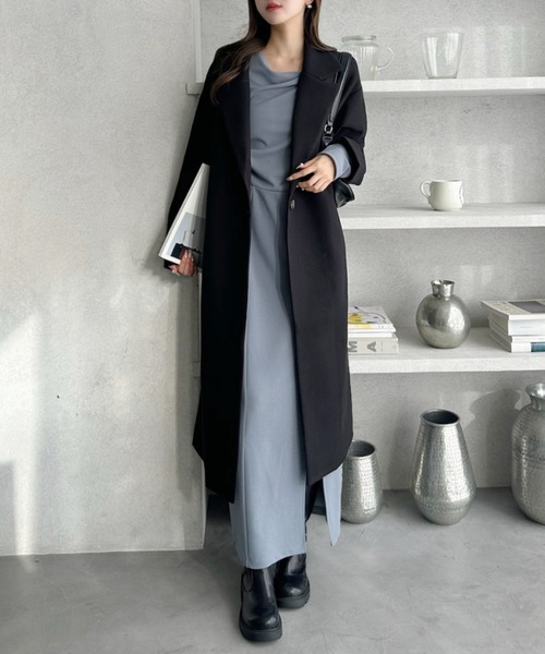 Ada. コート チェスターコート ダブルチェスター ロングコート