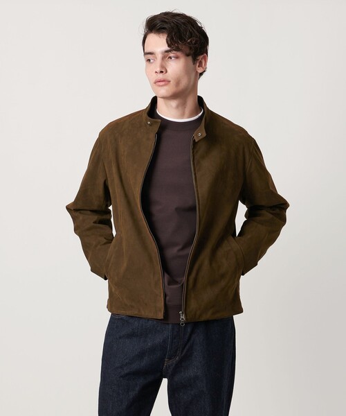 UNITED ARROWS（ユナイテッドアローズ） 革ジャン ライダース スエード