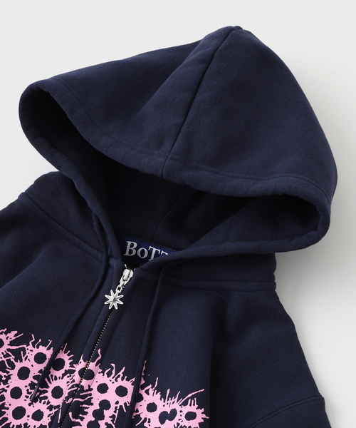 BoTT（ボット） パーカー BANG LOGO ZIP HOODIE メンズ : ZOZOTOWN