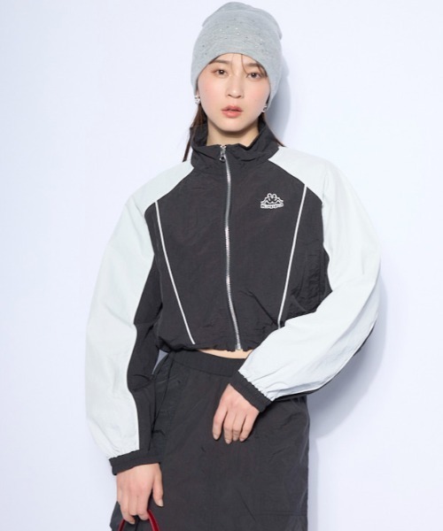 Kappa（カッパ） ブルゾン ジャンバー ショート丈 ナイロントラック