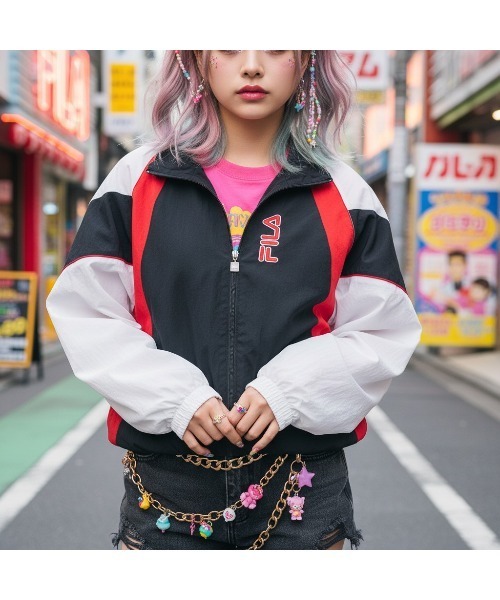 FILA（フィラ） ナイロンジャケット ウインドジャケット メンズ