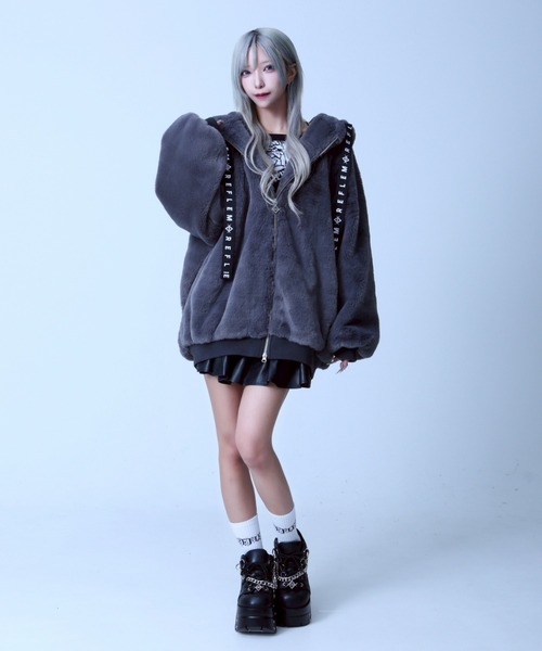 REFLEM（レフレム） ブルゾン アウター 「REFLEM/レフレム」うさ耳BIG