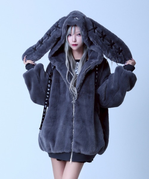 REFLEM（レフレム） ブルゾン アウター 「REFLEM/レフレム」うさ耳BIG