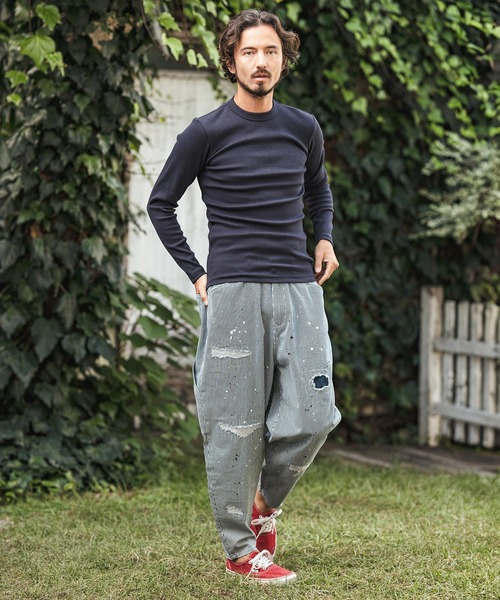 CAMBIO（カンビオ） ジーンズ mp12972-Hickory Denim Painter Pants