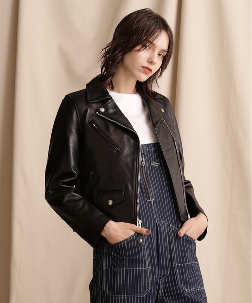 Schott N.Y.C（ショット） レザージャケット ライダース 「Women's