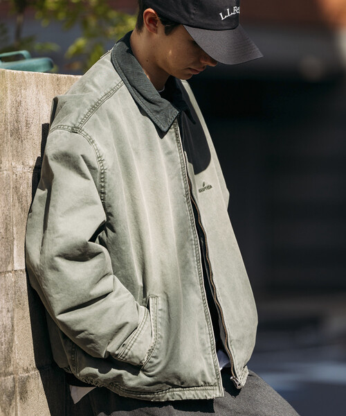 NAUTICA（ノーティカ） ブルゾン アウター 中綿 ガーメントダイ