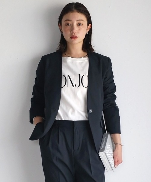 RIRIYANO（リリヤーノ） セットアップ 「洗える」2点パンツスーツ