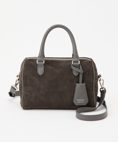russet（ラシット） ボストンバッグ スエード2WAYミニボストンバッグ
