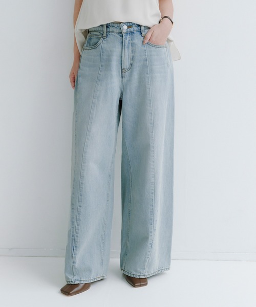 anuans（アニュアンス） ジーンズ デニム デニムパンツ サイドタック