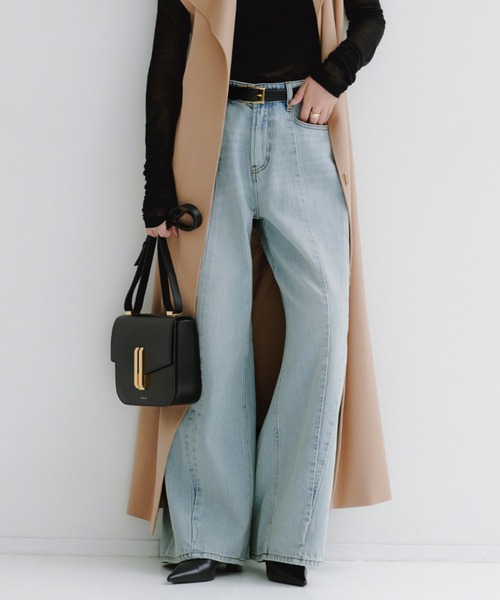 anuans（アニュアンス） ジーンズ デニム デニムパンツ サイドタック