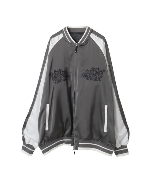 CONVERSE TOKYO スカジャン SATIN OVERSIZE SOUVENIR JACKET
