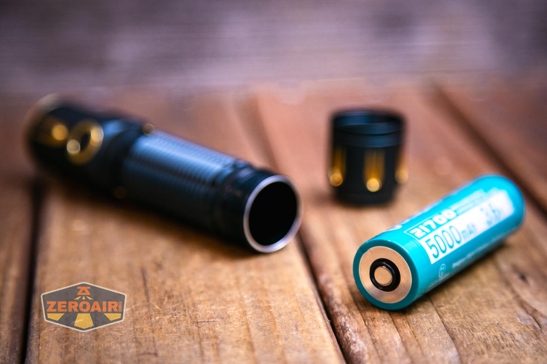 Olight Warrior 3S Dream Blue Flashlight Review - ZeroAir Reviews