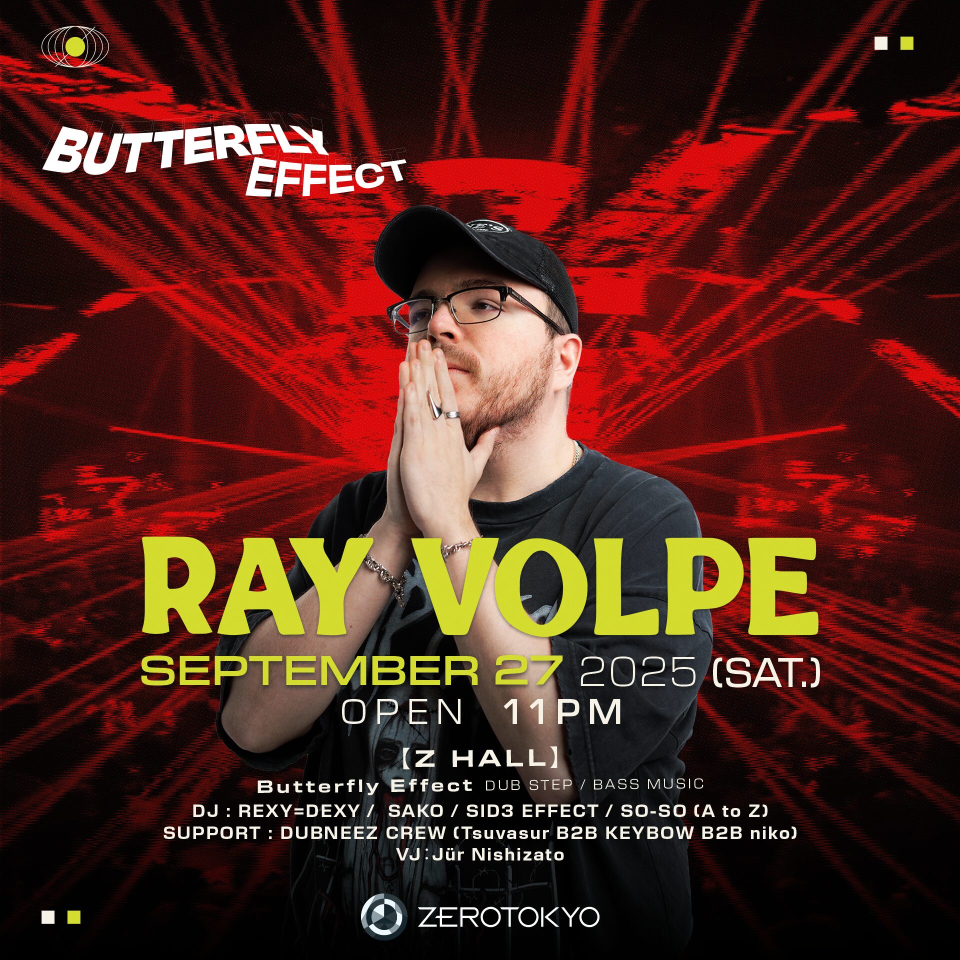 Butterfly Effect feat. Ray Volpe | ZEROTOKYO | Shinjuku Kabukicho