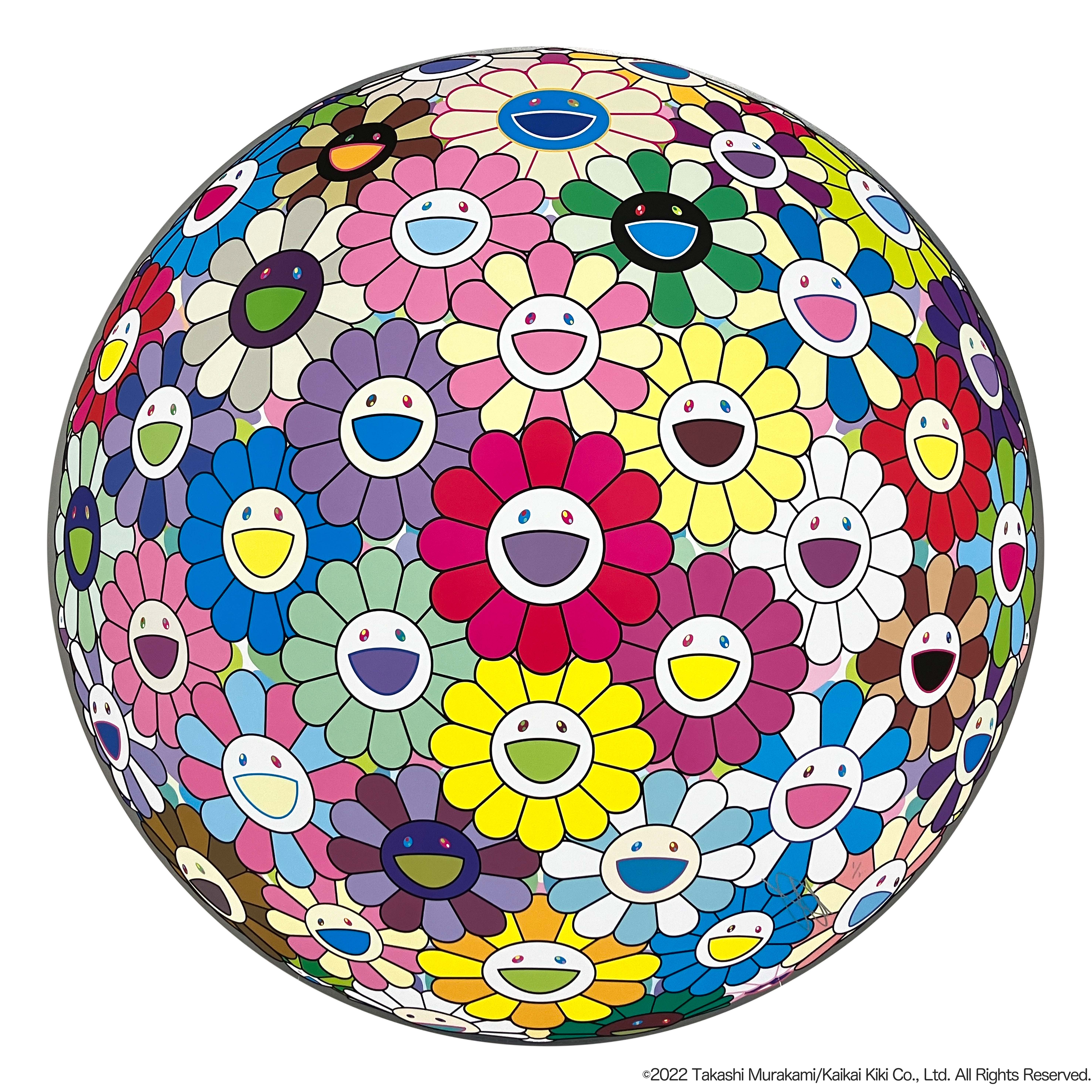 12月19日(木)12時よりWEBショップにて、村上隆直筆サイン入り