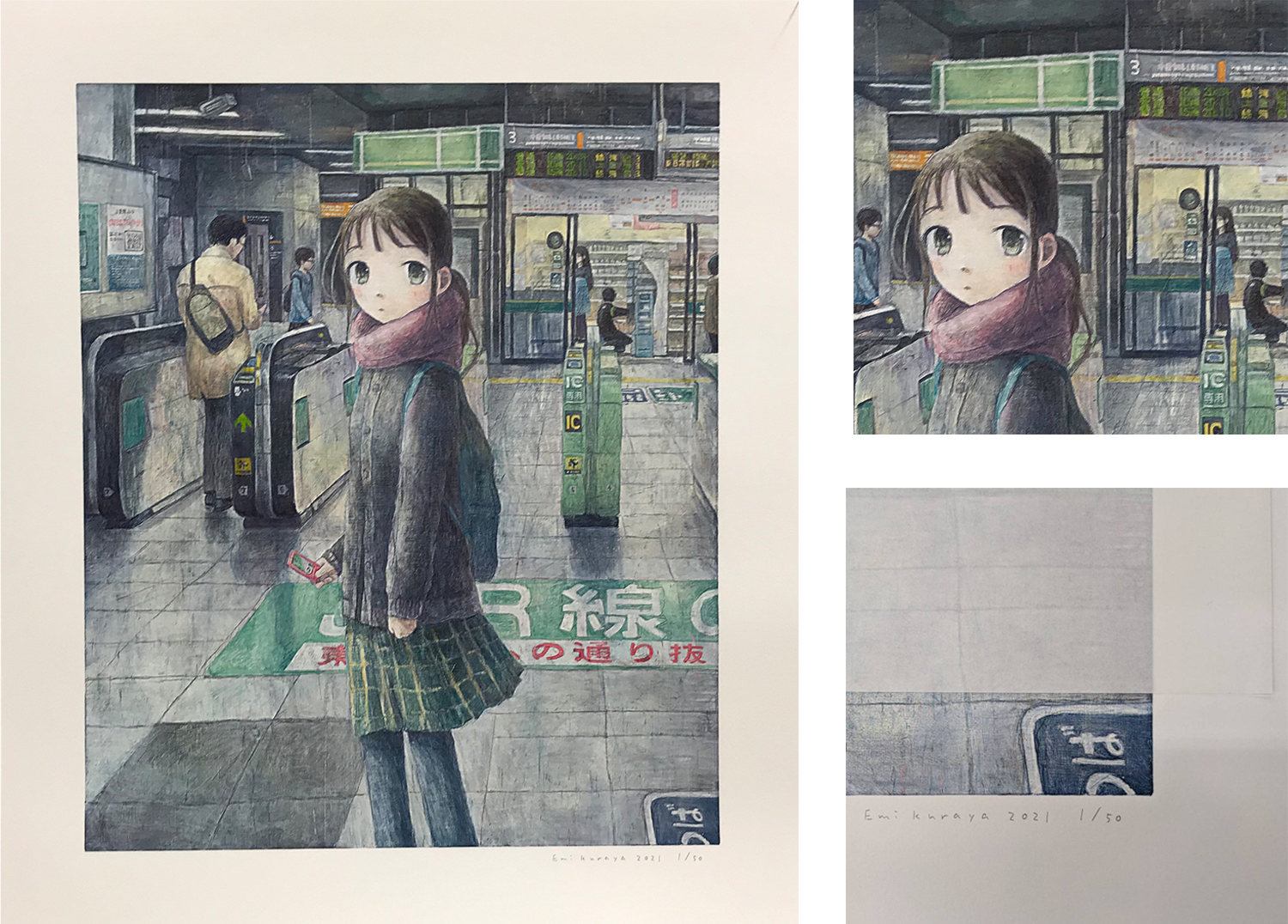 3月2日(火)10時よりWEBショップにて、くらやえみエディションサイン