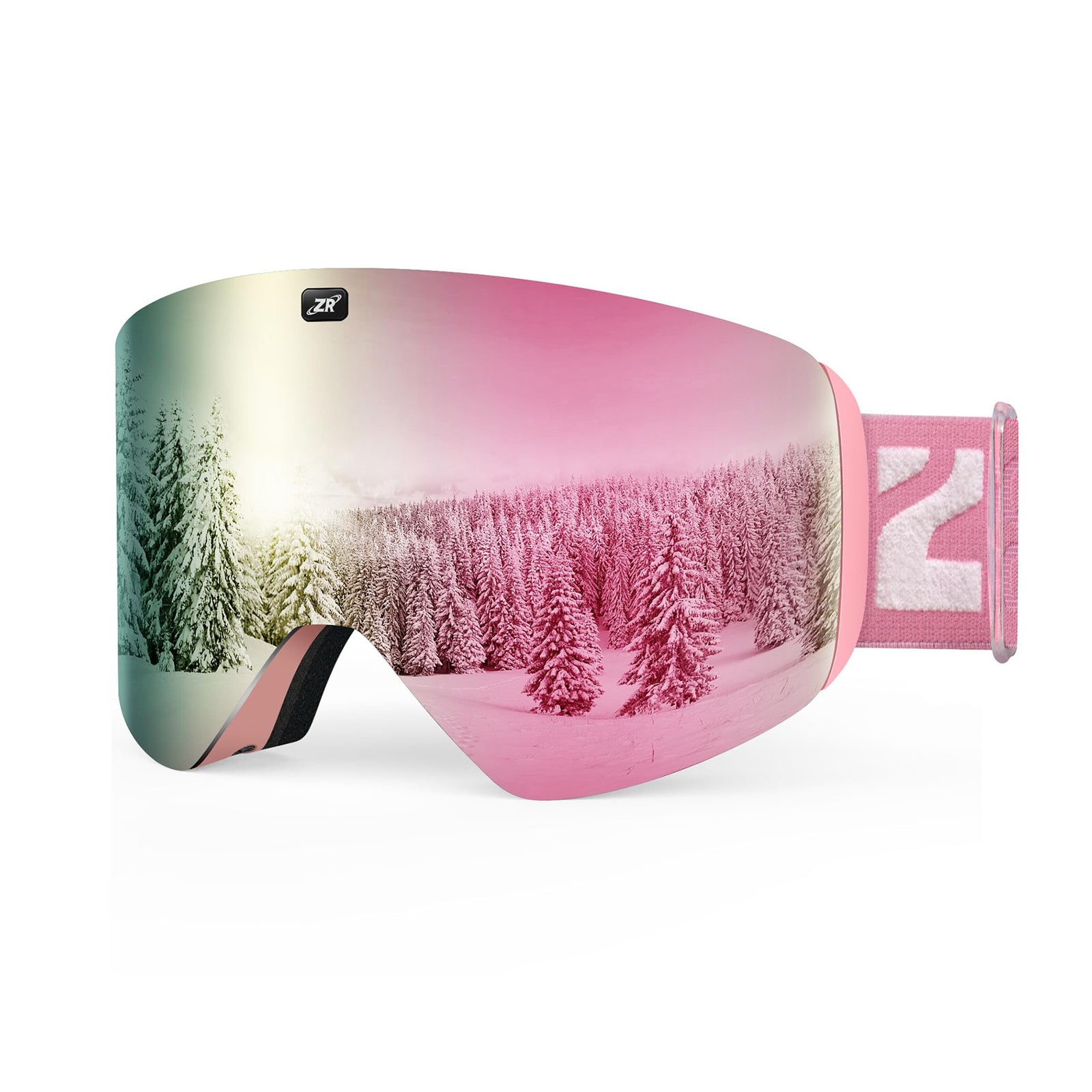 ZIONOR® X11 Ski Goggles Magnetic Cylindrical Snowboard Snow Goggles fo