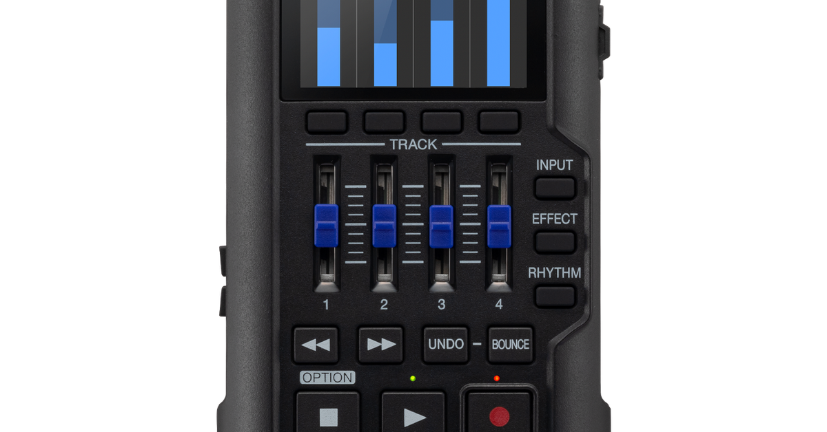 32bitフロート対応、ミュージシャンのための4トラックMTR | ZOOM