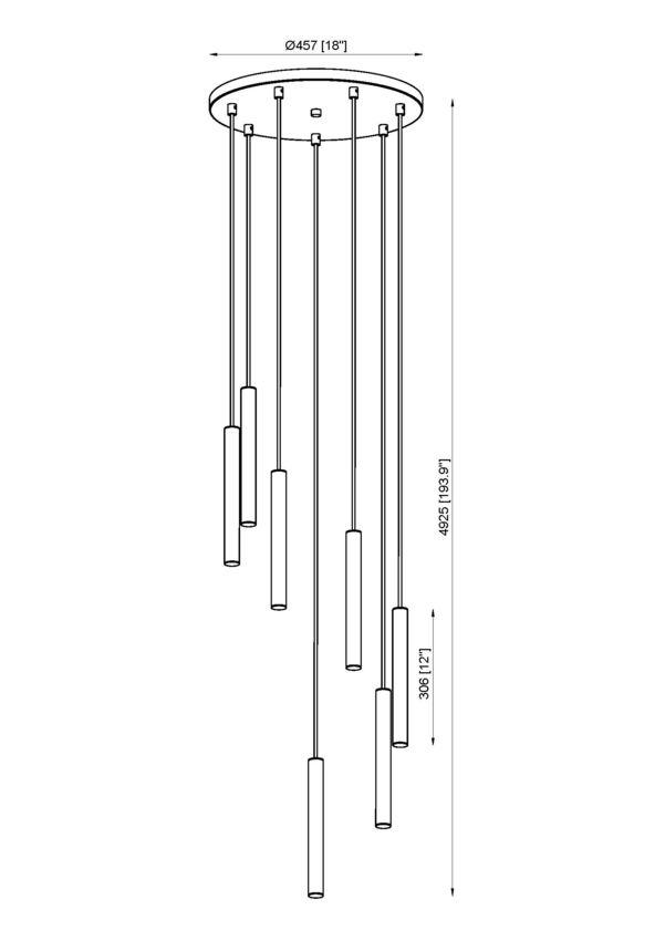 919MP12-7R-MGLD-LED | Z-Lite