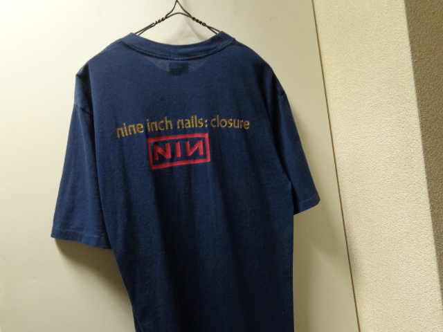90'S nine inch nails closure T-SHIRTS（ナイン インチ ネイルズ