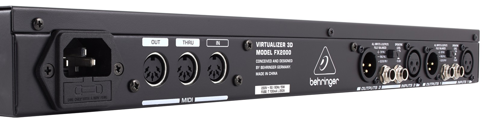 Behringer FX2000 3D FX Processor – United States