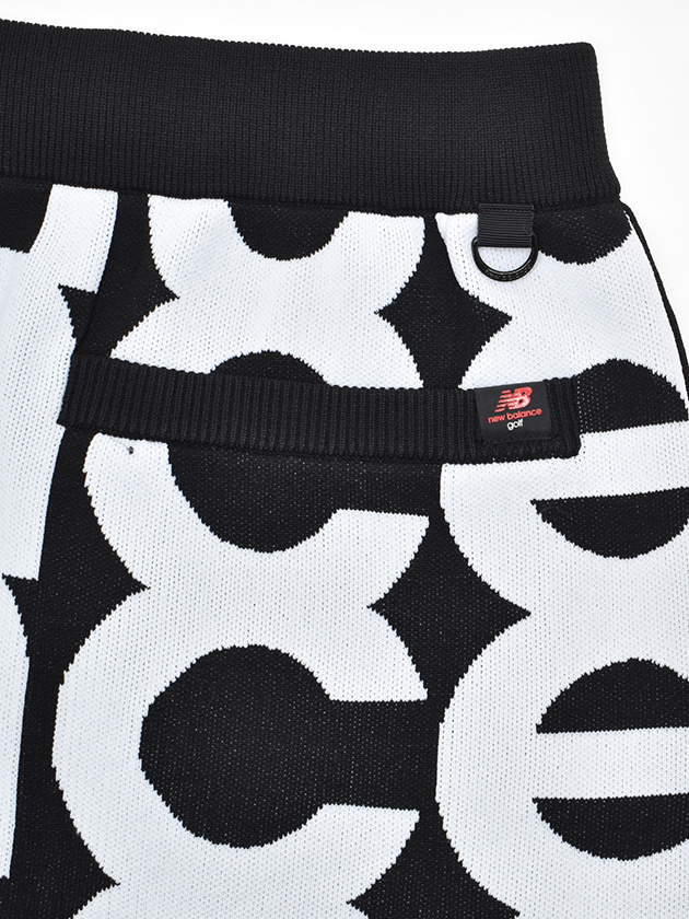 ニューバランスゴルフ リピートロゴジャカードニットスカート 012