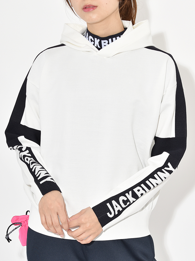 ジャックバニー 天竺ニットフーディプルオーバー 263-5172126