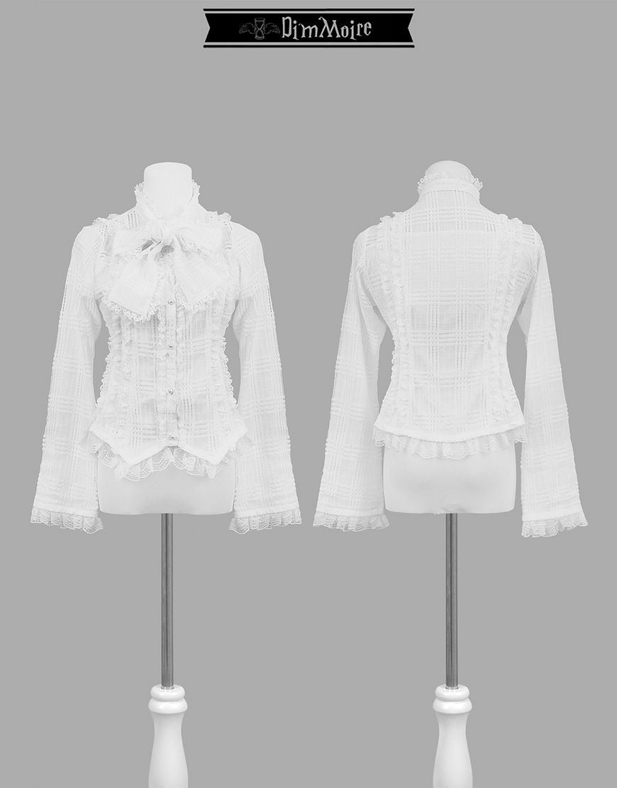 DimMoire【ディムモアール】DimMoire学園ブラウス+ジレset/Gray&Black