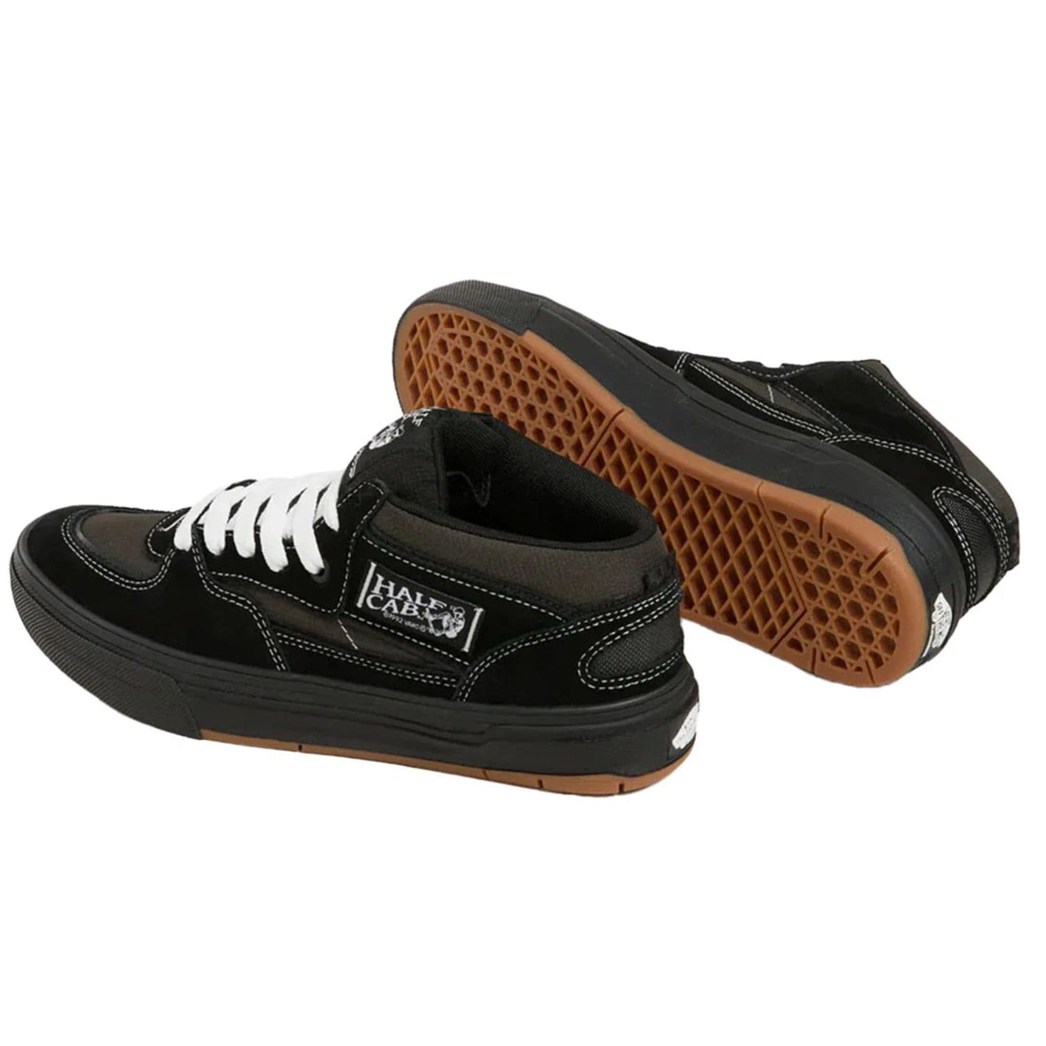 Vans Skate Half Cab Wafflecup – Black/Asphalt – Amateur Athlete