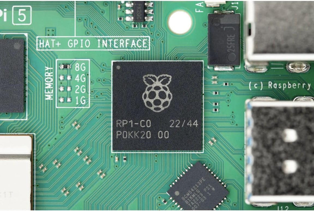 Raspberry Pi 5 8GB RAM Broadcom Single Board Computer – AAAWave