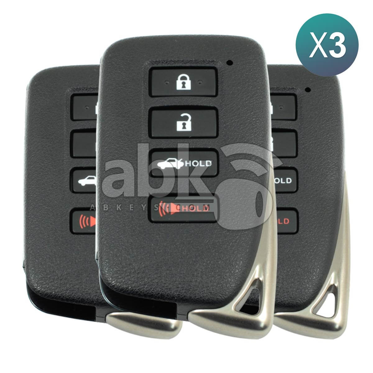 Lexus IS250 IS300 2014+ Smart Key 3Pcs 315MHz 89904-53650 |ABKEYS