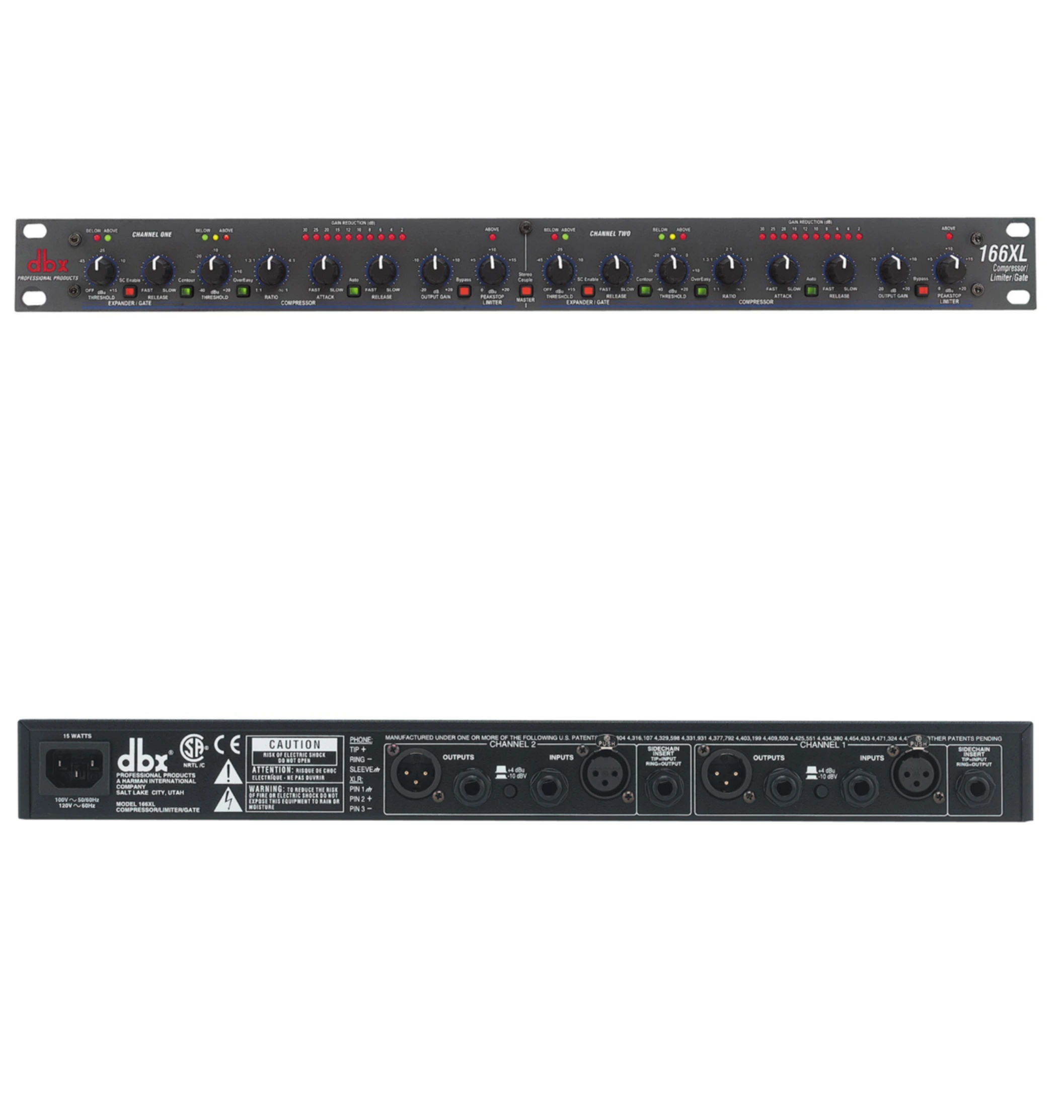 dbx 166XL Compressor / Limiter / Gate | Ablaze Sounds