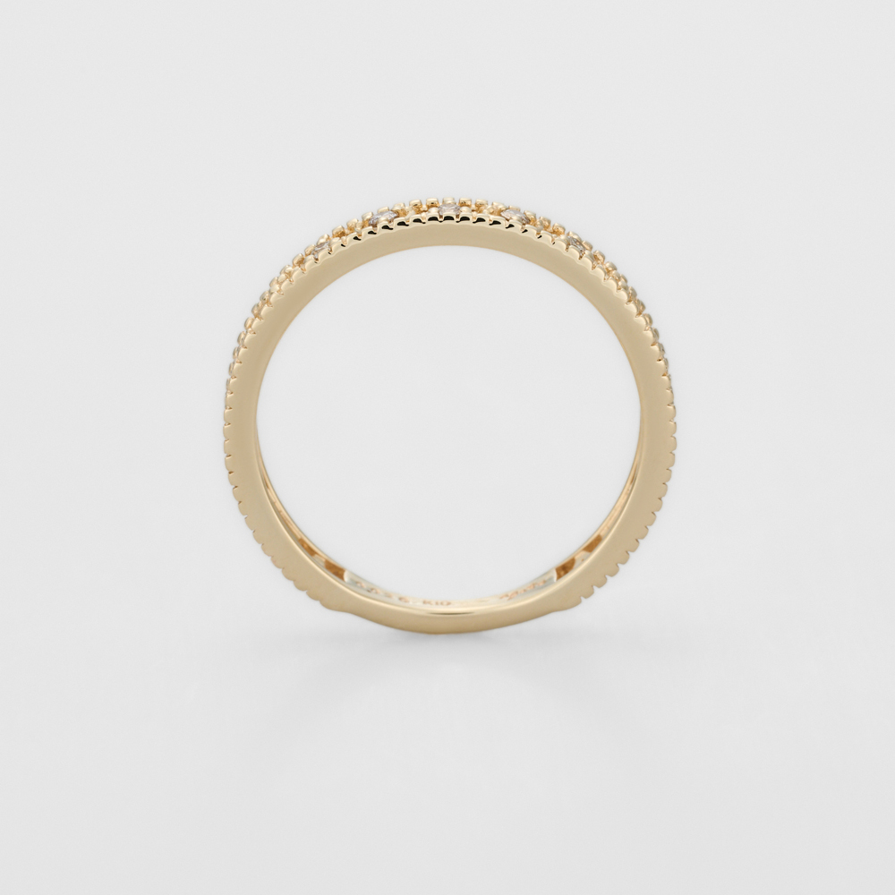 K10ダイヤモンドピンキーリング｜ピンキーリング｜アガット 公式