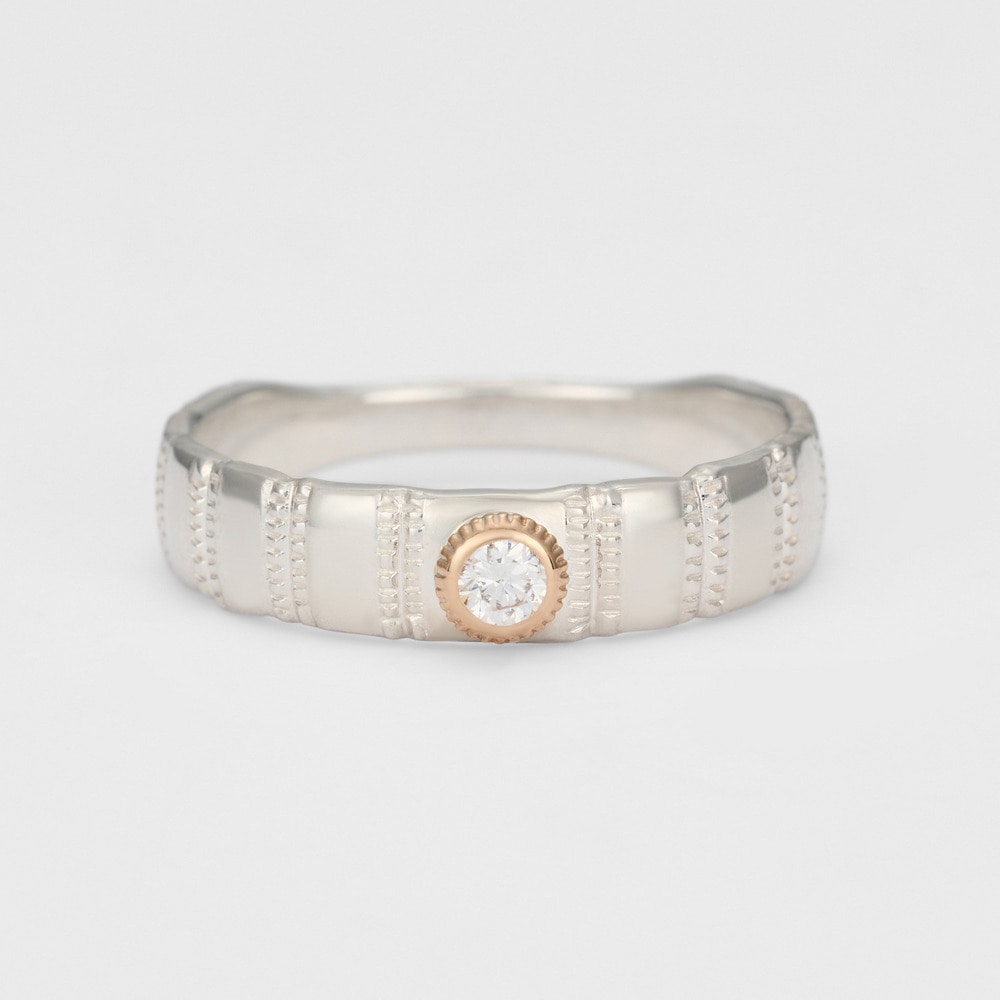 シルバー／K5ダイヤモンドリング（L）｜リング｜アガット 公式