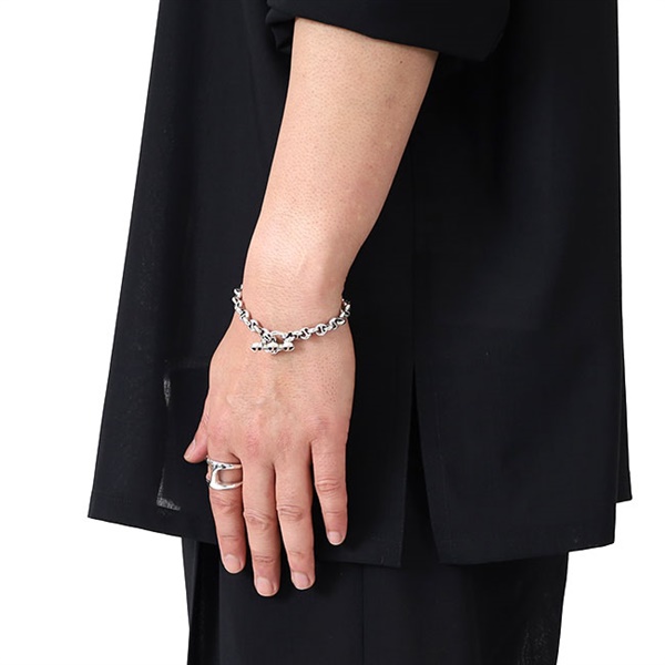 HOORSENBUHS ホーセンブース 5MM OPEN-LINK BRACELET シルバー